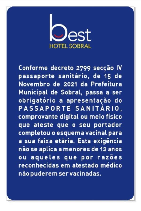 Best Hotel Sobral Esterno foto